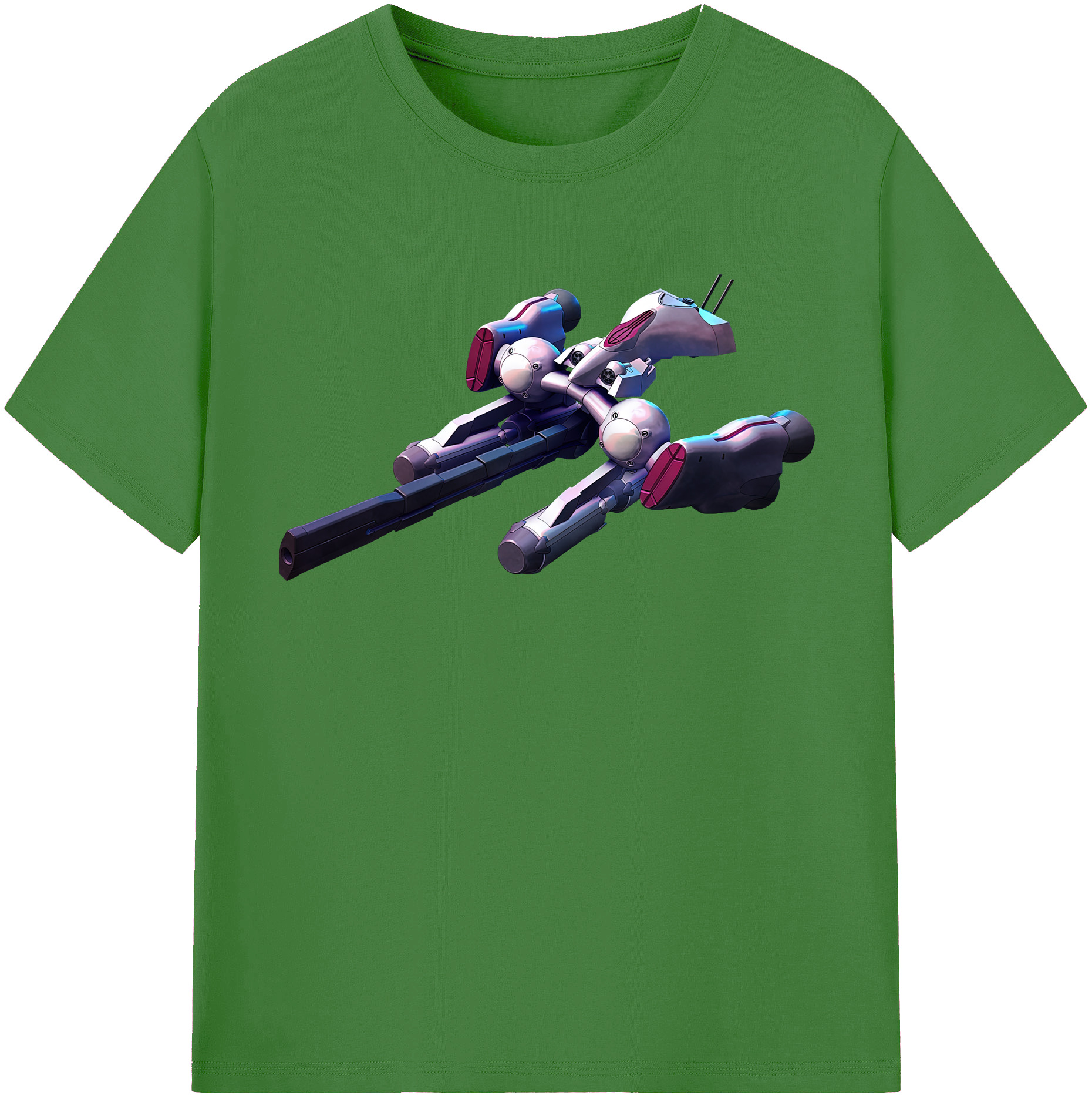 （画像用） 機動戦士ガンダム Mobile Suit Gundam レディースカジュアルプリントTシャツ（綿100％）